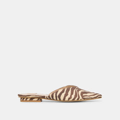 BEIGE ZEBRA RAFFIA