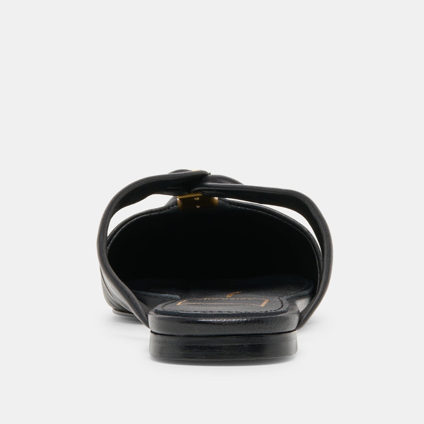 FRANEY FLATS BLACK LEATHER