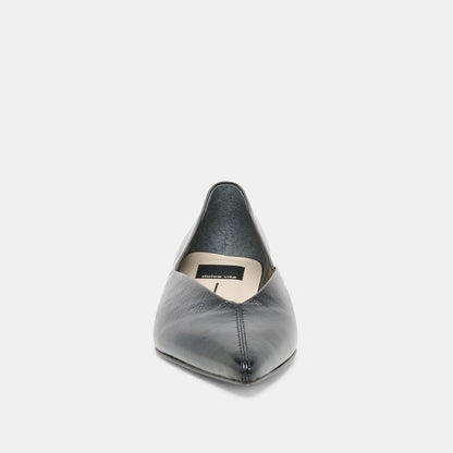 GEMA FLATS BLACK LEATHER