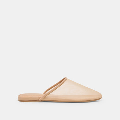 GENI FLATS LT TAN MESH