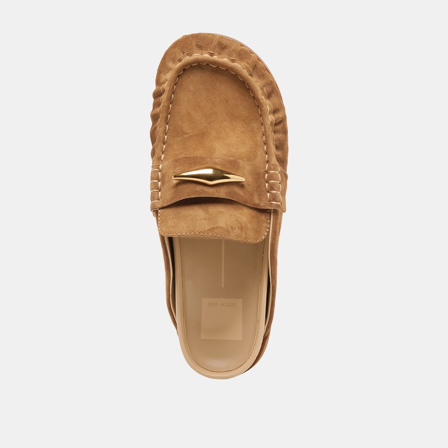 JODERO FLATS LT BROWN SUEDE