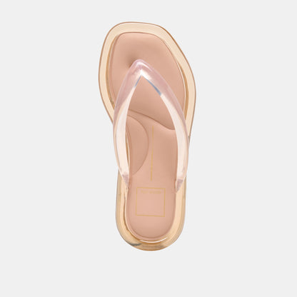 JOZEY SANDALS MOCHA JELLY