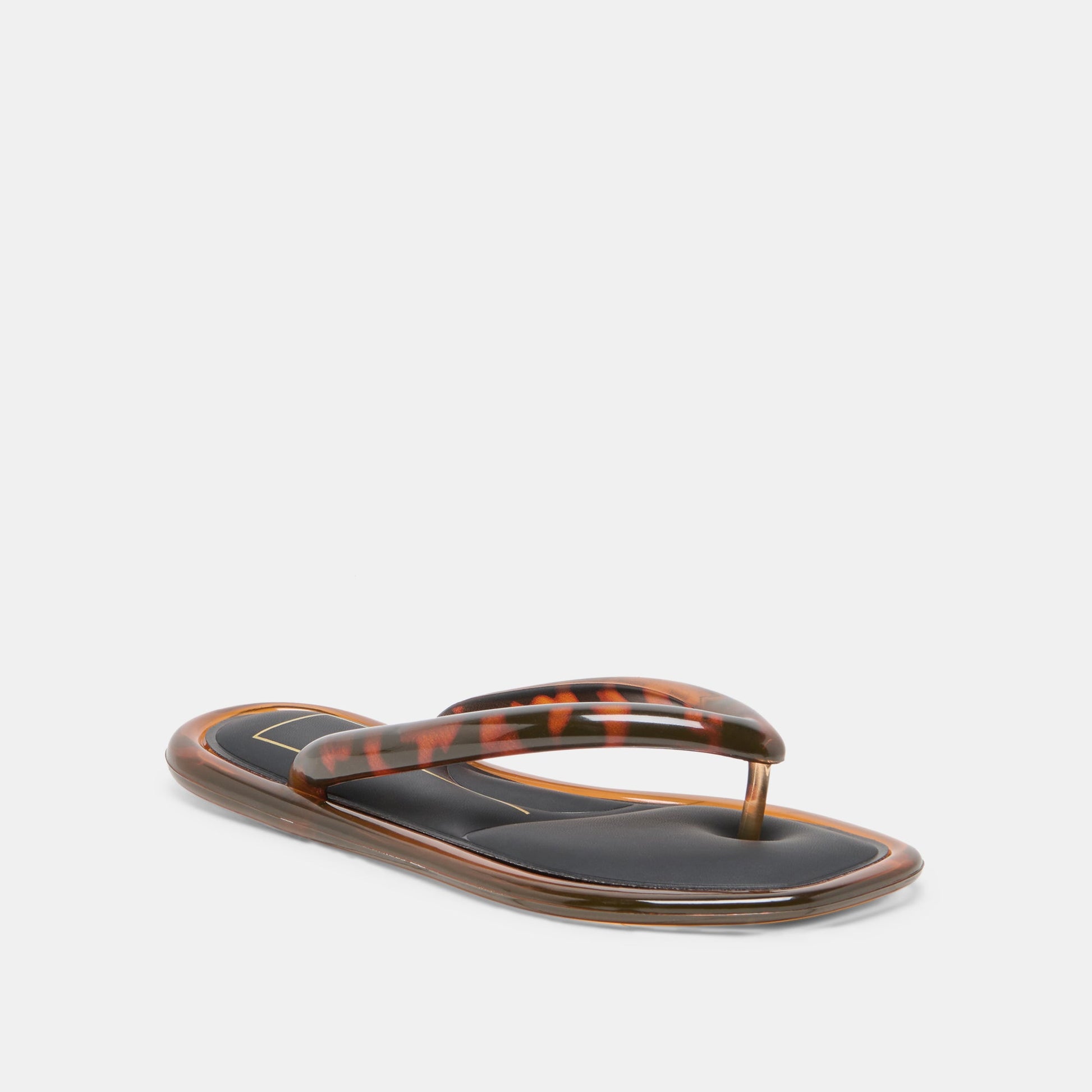 JOZEY SANDALS TORTOISE JELLY