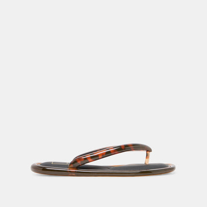 JOZEY SANDALS TORTOISE JELLY