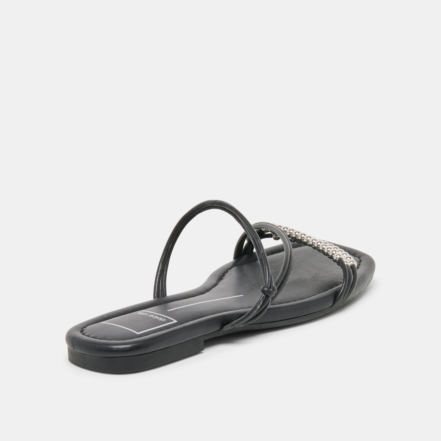 LYNDEE BEAD SANDALS BLACK STELLA