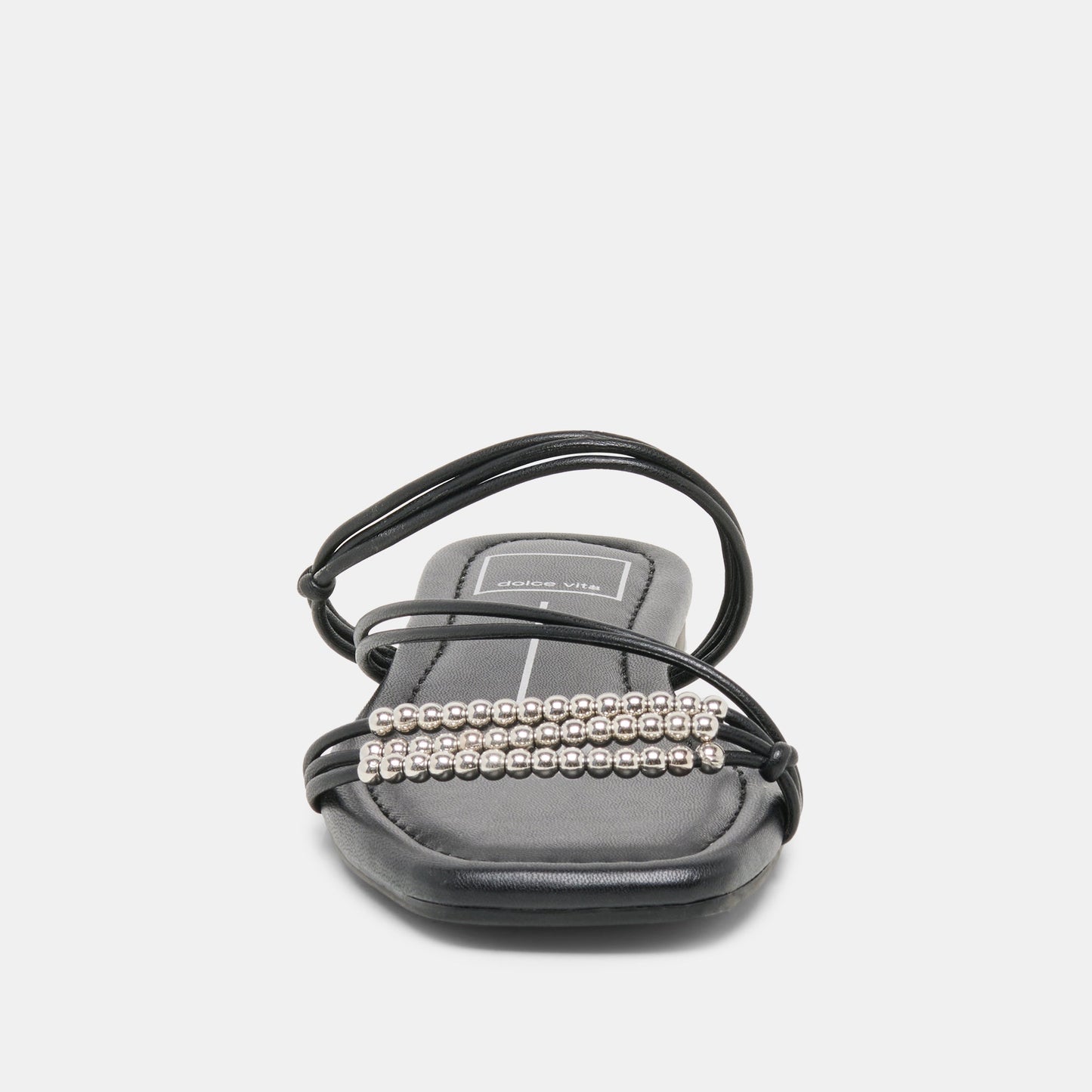 LYNDEE BEAD SANDALS BLACK STELLA