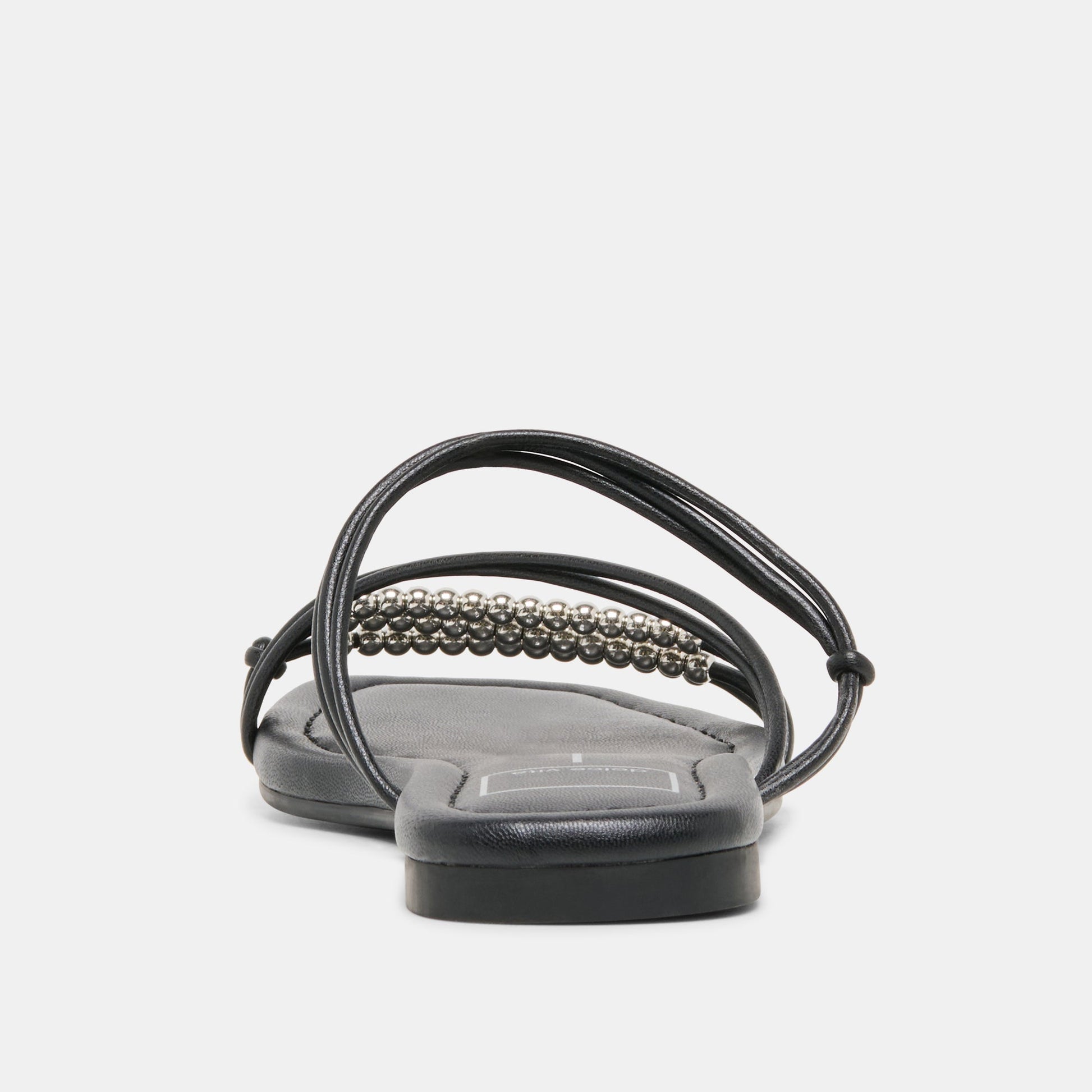 LYNDEE BEAD SANDALS BLACK STELLA
