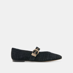 ONYX PERFORATED SUEDE