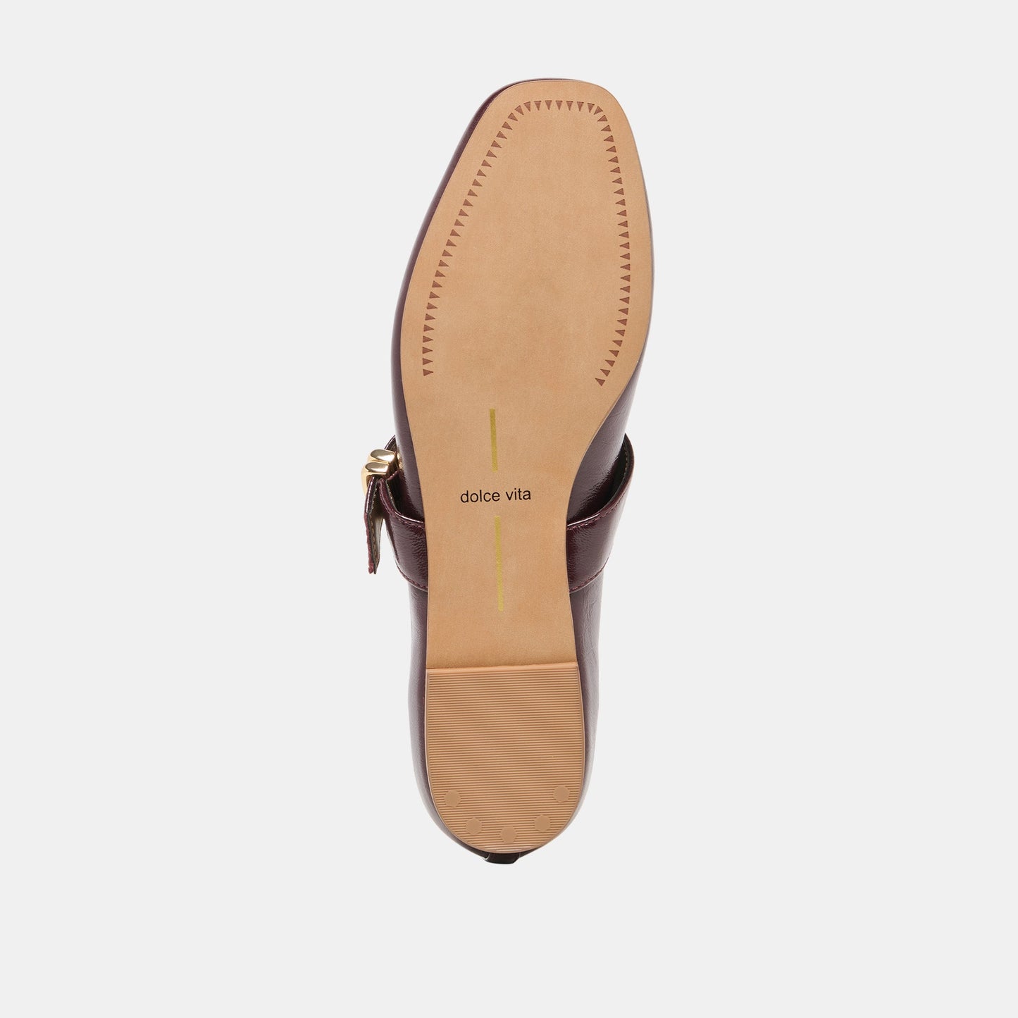 MIKEL BALLET FLATS PLUM LEATHER