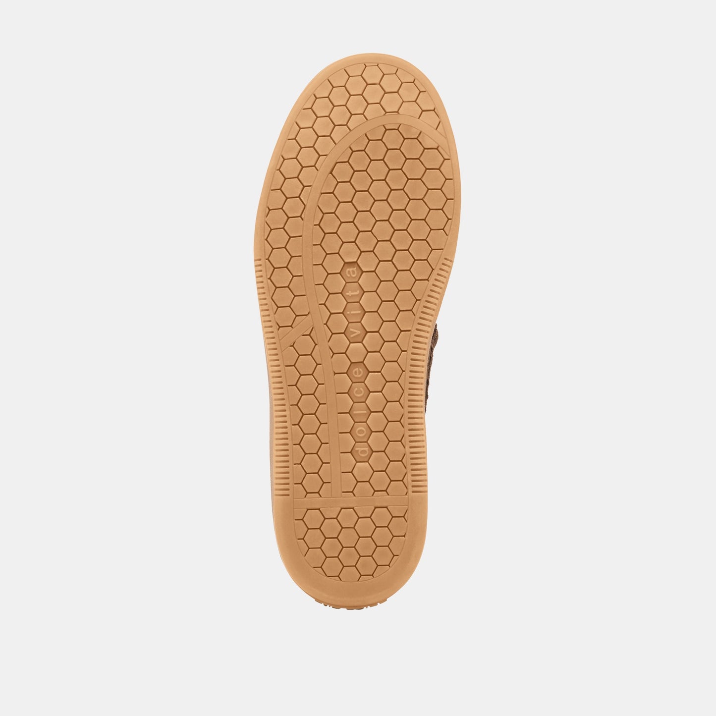 NANET SNEAKERS DK BROWN PERFORATED SUEDE