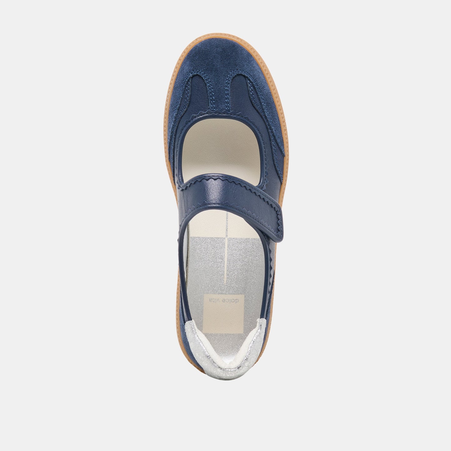 NANET SNEAKERS DK NAVY LEATHER