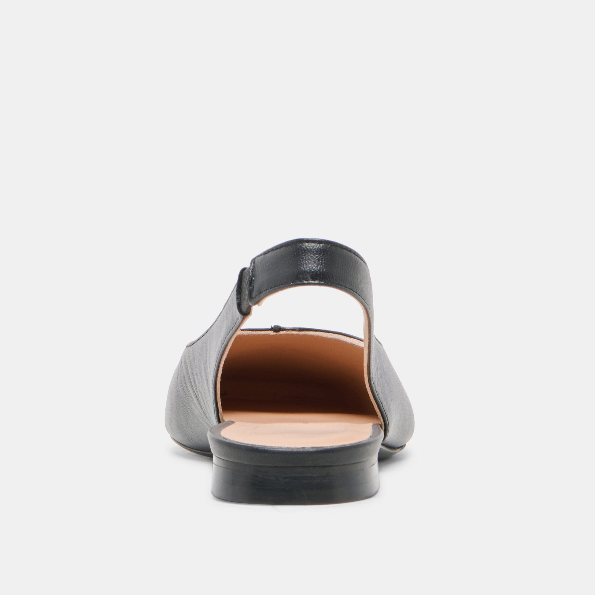 NEKKI FLATS BLACK LEATHER