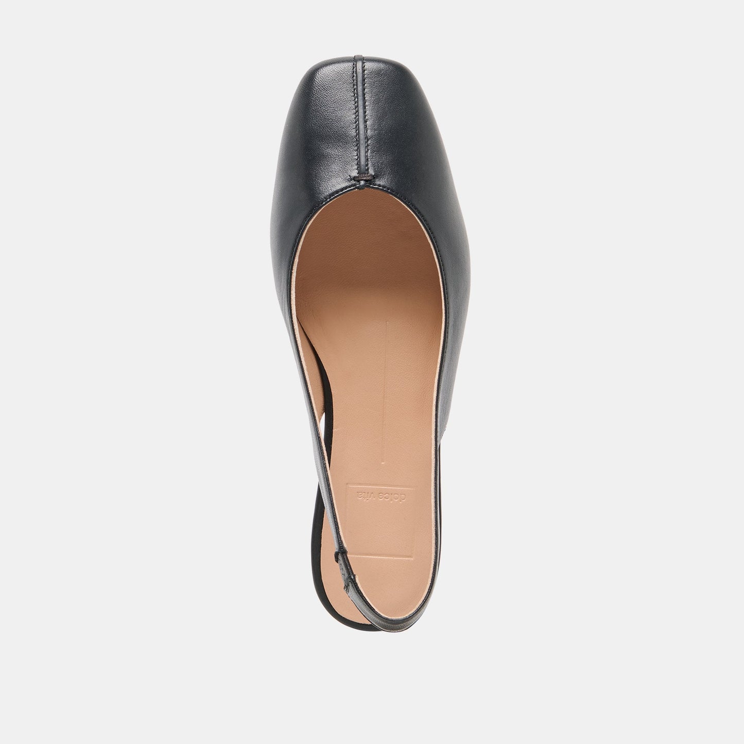 NEKKI FLATS BLACK LEATHER