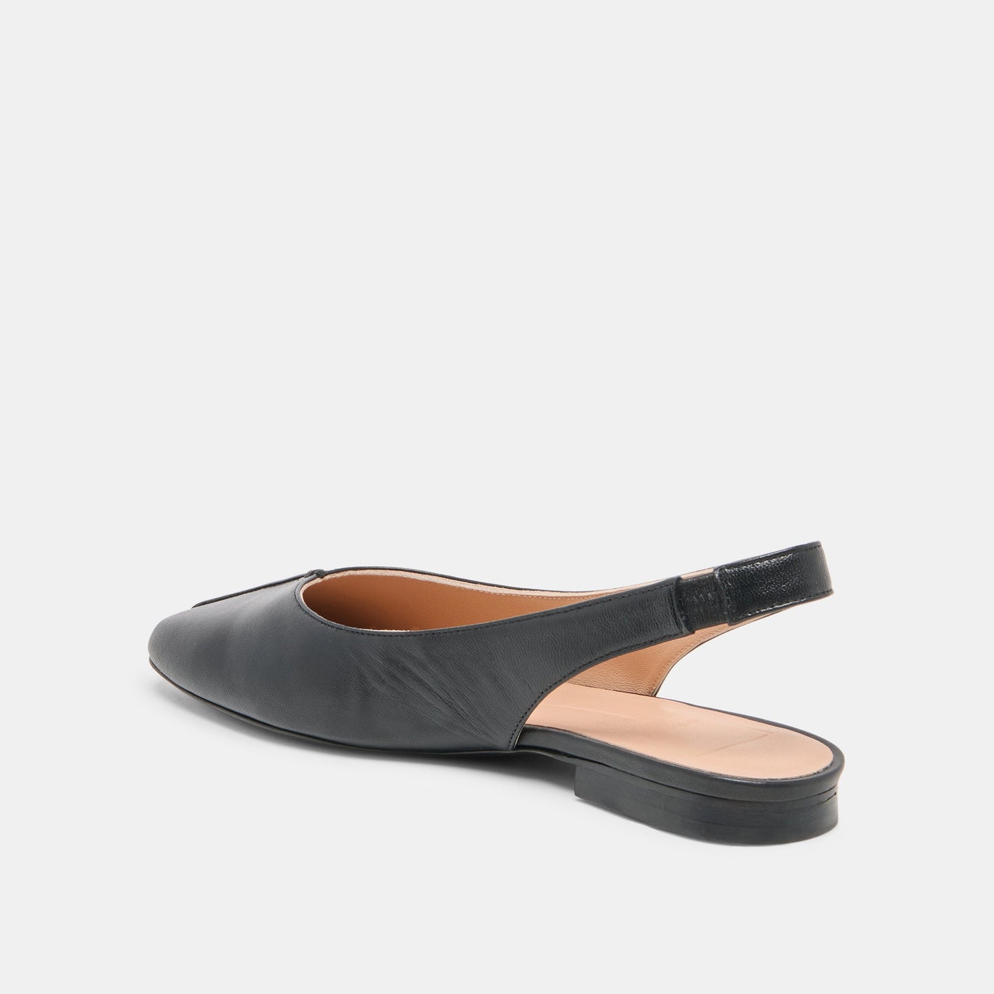 NEKKI FLATS BLACK LEATHER