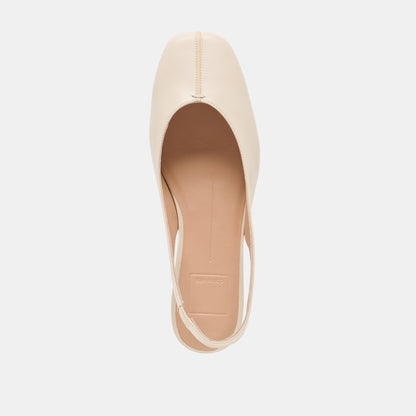 NEKKI FLATS BONE LEATHER