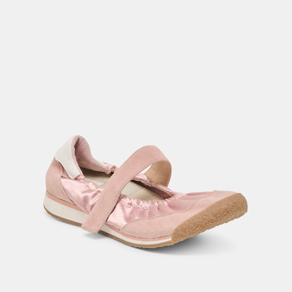 SPRUCE SNEAKERS AGED ROSE SATIN