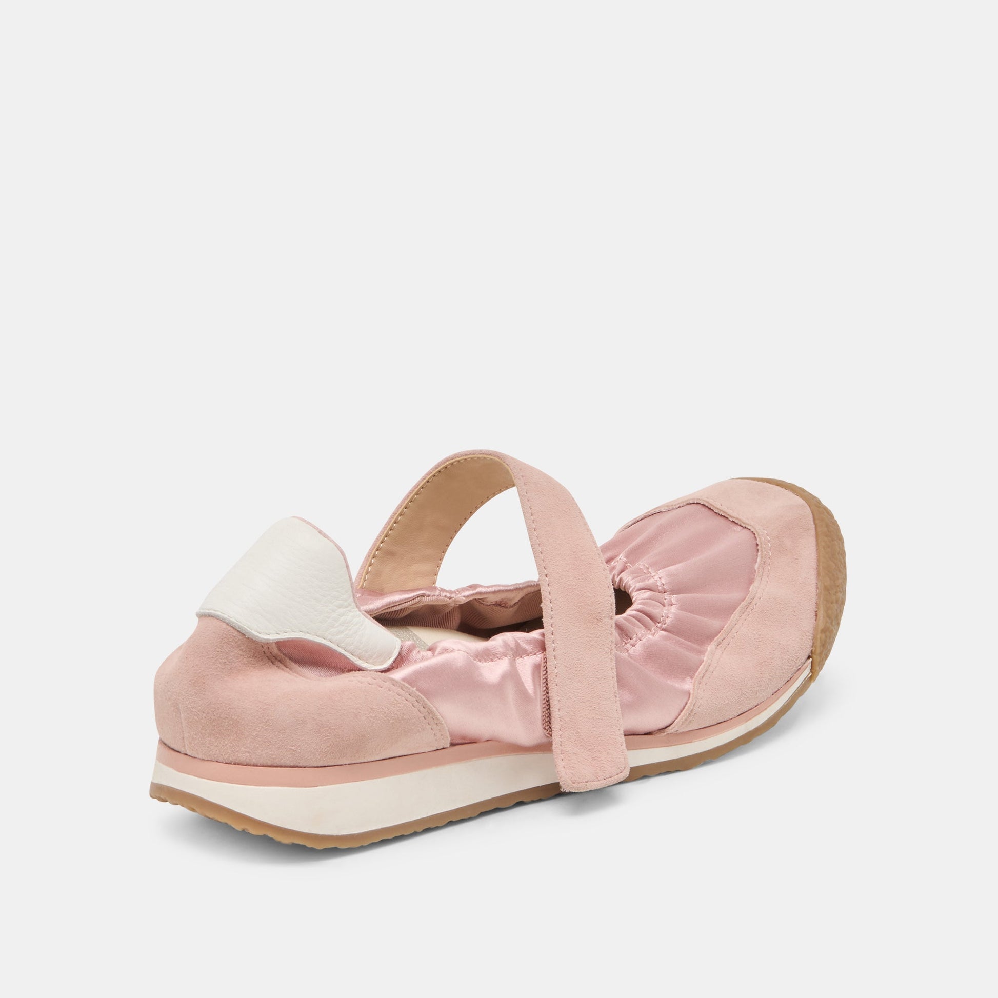 SPRUCE SNEAKERS AGED ROSE SATIN