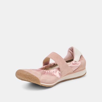SPRUCE SNEAKERS AGED ROSE SATIN