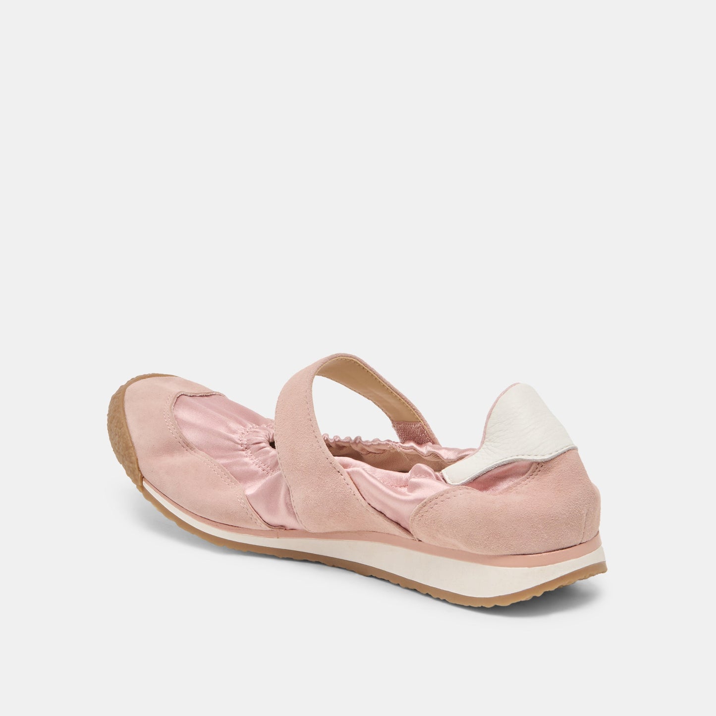SPRUCE SNEAKERS AGED ROSE SATIN