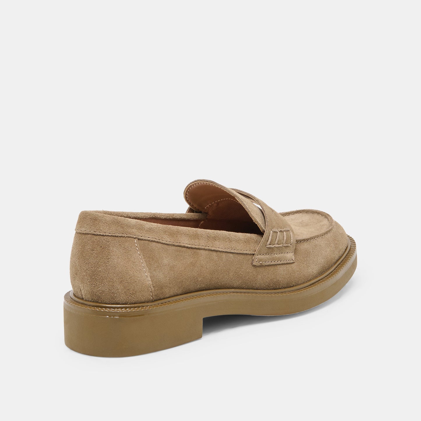 TIGGY LOAFERS OLIVE SUEDE