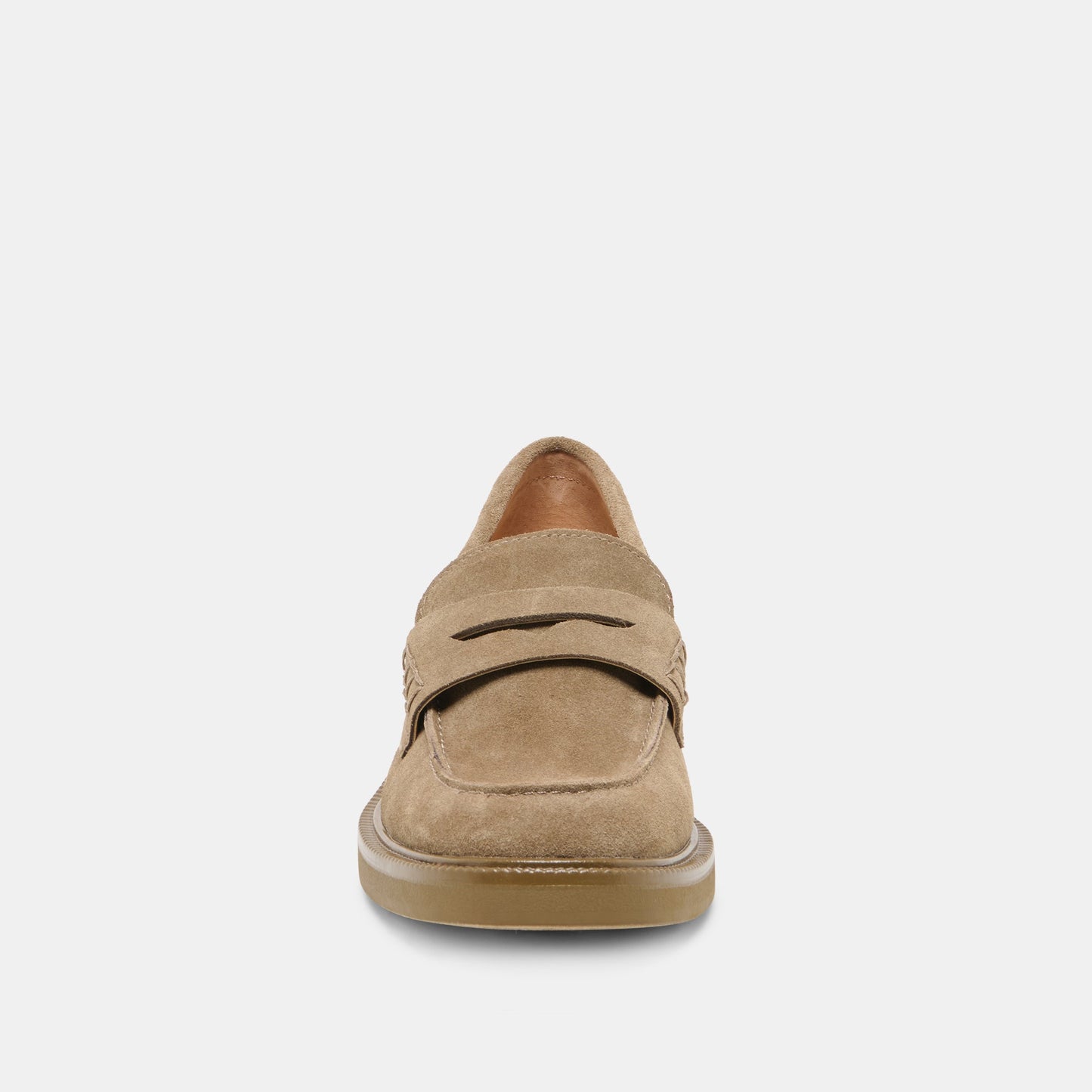 TIGGY LOAFERS OLIVE SUEDE