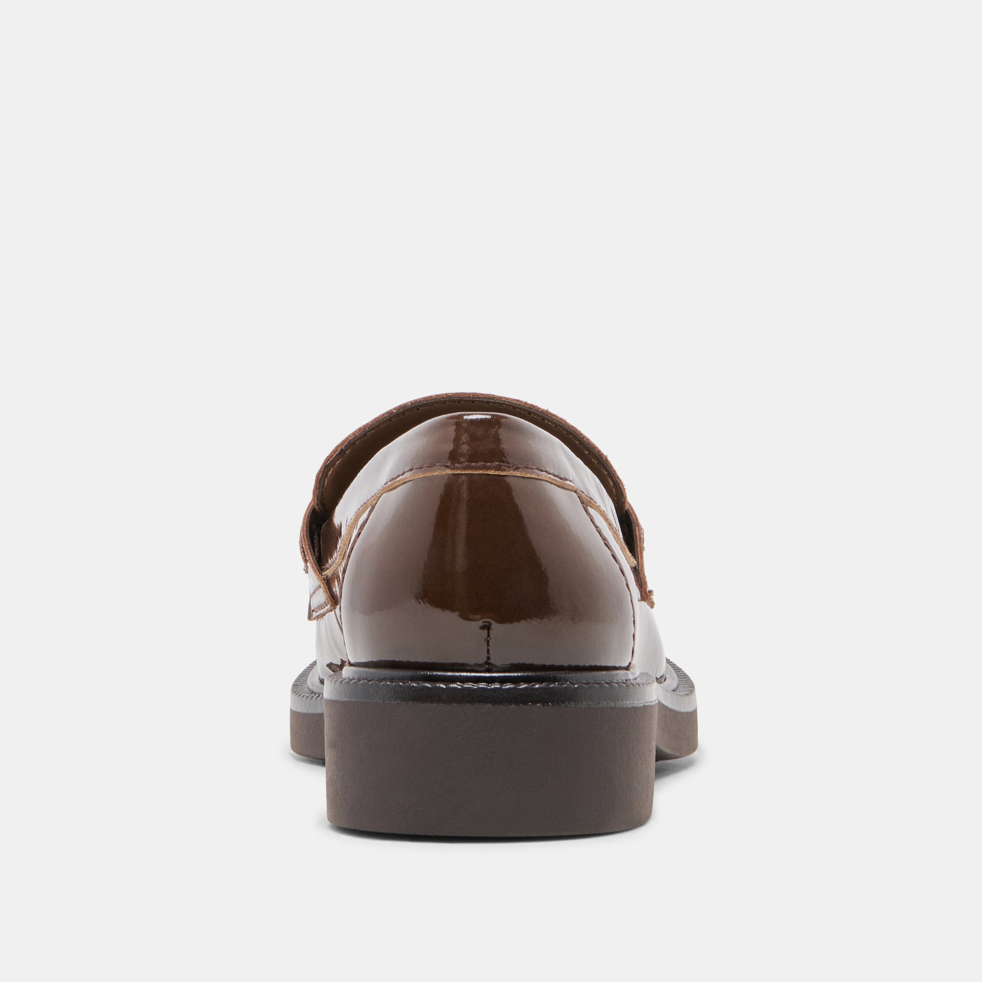 TIGGY LOAFERS WALNUT CRINKLE PATENT