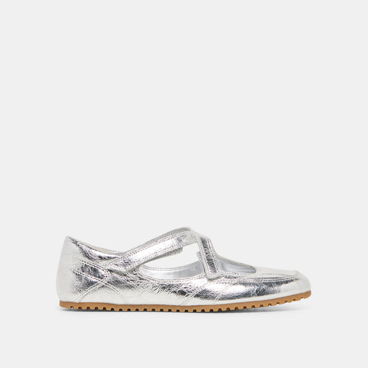 YONO SNEAKERS SILVER DISTRESSED LEATHER
