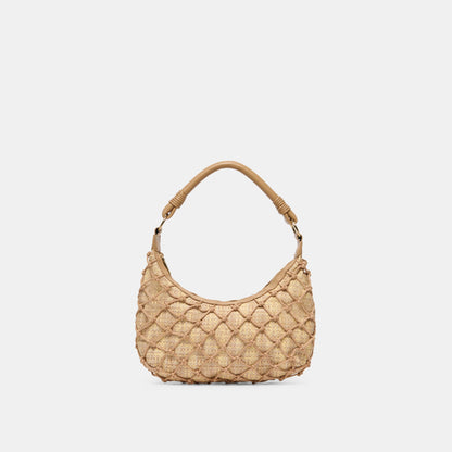 POSITANO SHOULDER BAG NATURAL RAFFIA