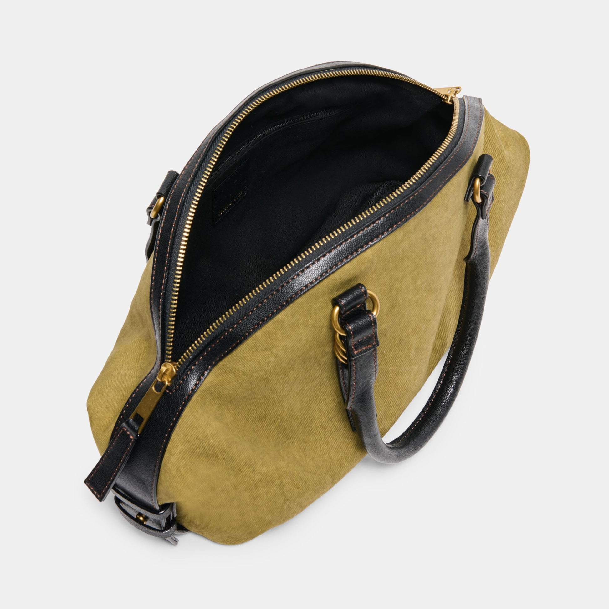 SION HANDBAG OLIVE CANVAS