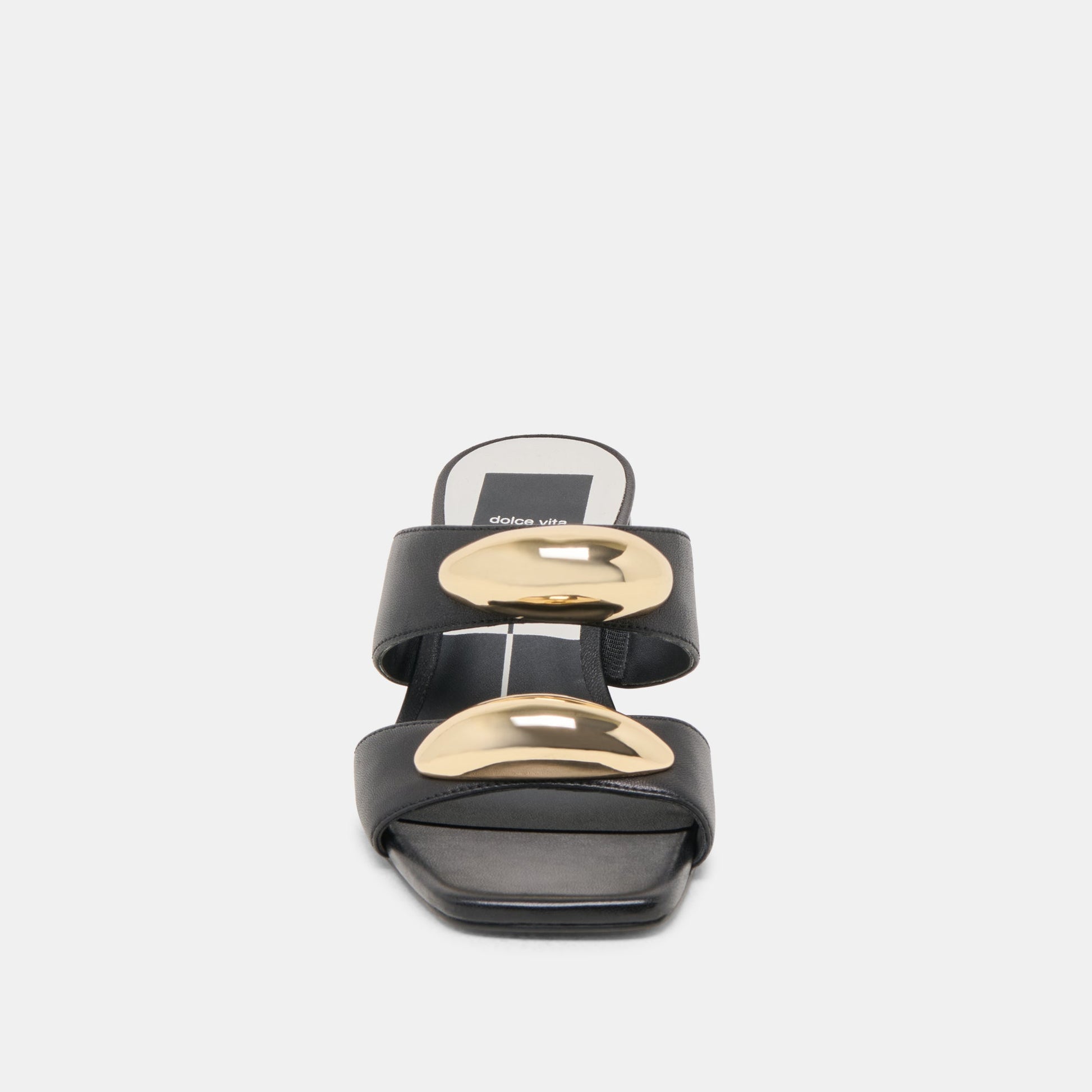 BARNET HEELS BLACK LEATHER