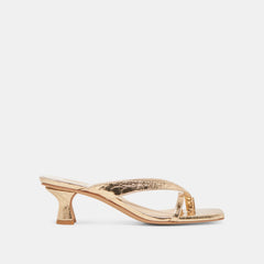 GOLD DISTRESSED LEATHER