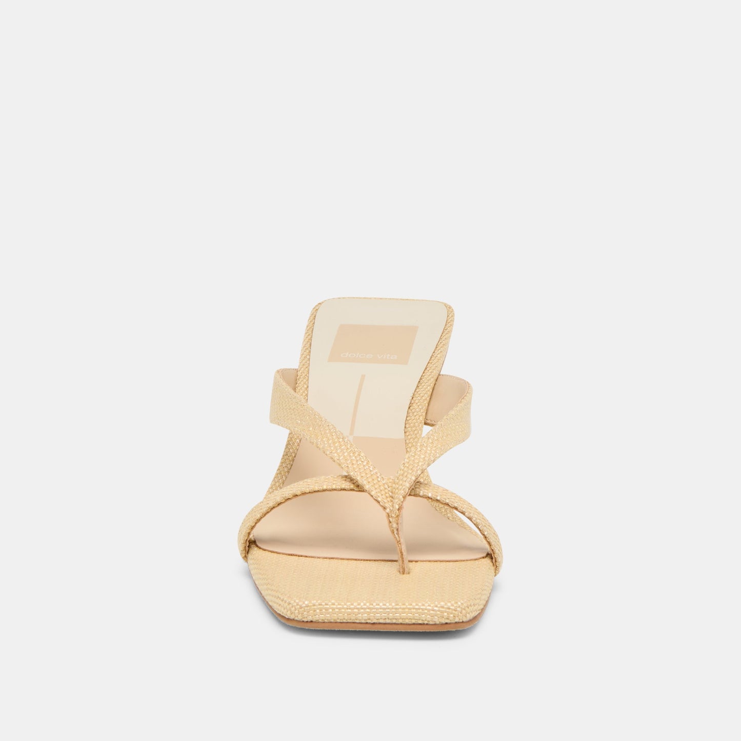 BREVEL HEELS NATURAL RAFFIA