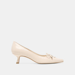 BONE CRINKLE PATENT LEATHER