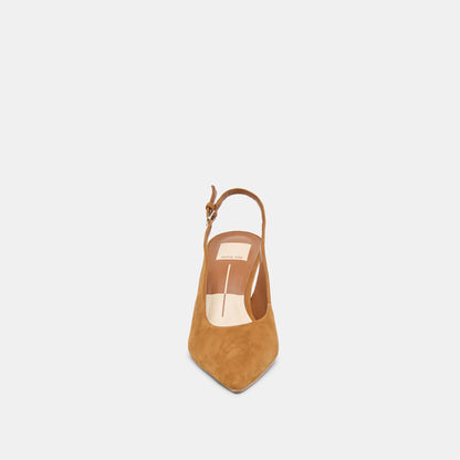 ELASI HEELS BROWN NUBUCK