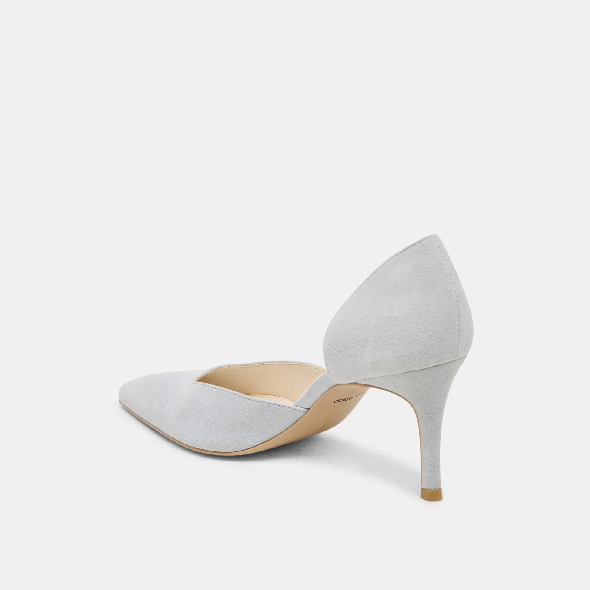 ELOY HEELS LIGHT BLUE SUEDE