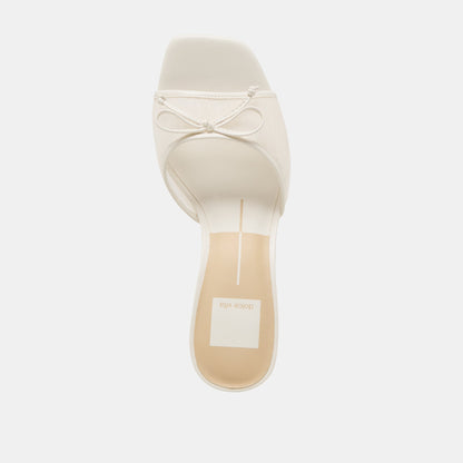 GALEN HEELS WHITE TULLE