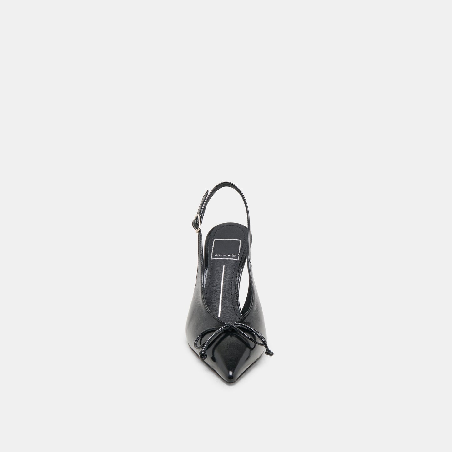 GEENA HEELS BLACK LEATHER