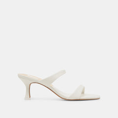 WHITE LEATHER
