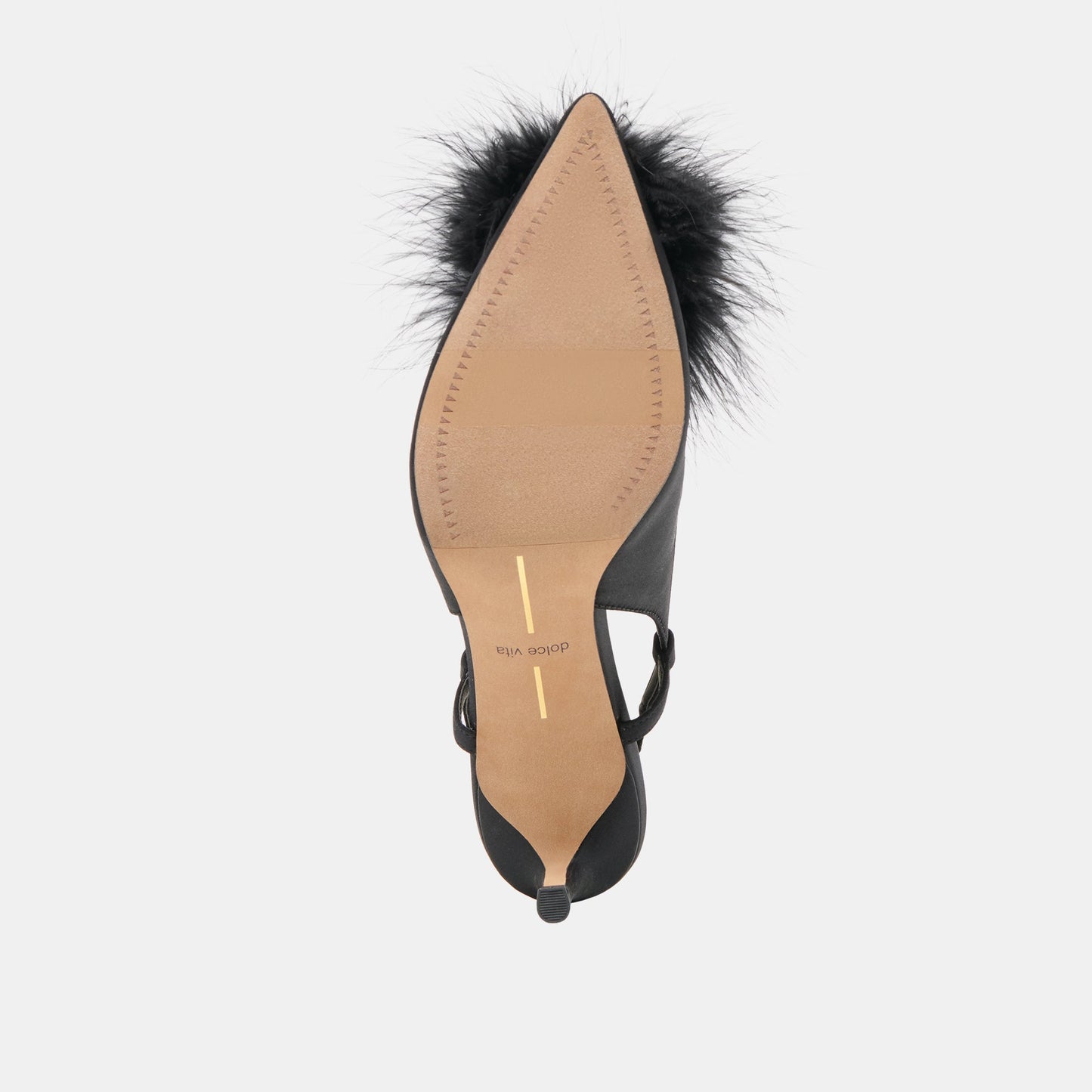 KAMY HEELS ONYX SATIN
