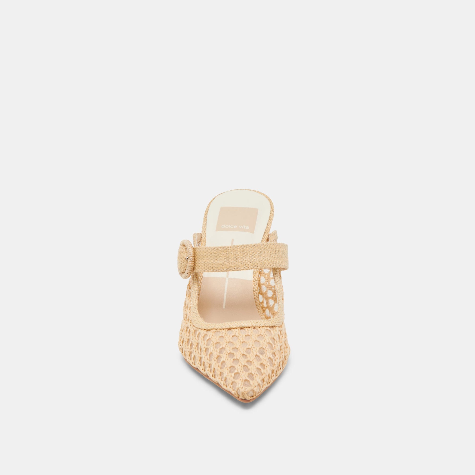 KEEKEE HEELS LT NATURAL WOVEN RAFFIA
