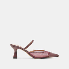 BURGUNDY MESH