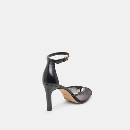 SERLO MESH HEELS ONYX MESH