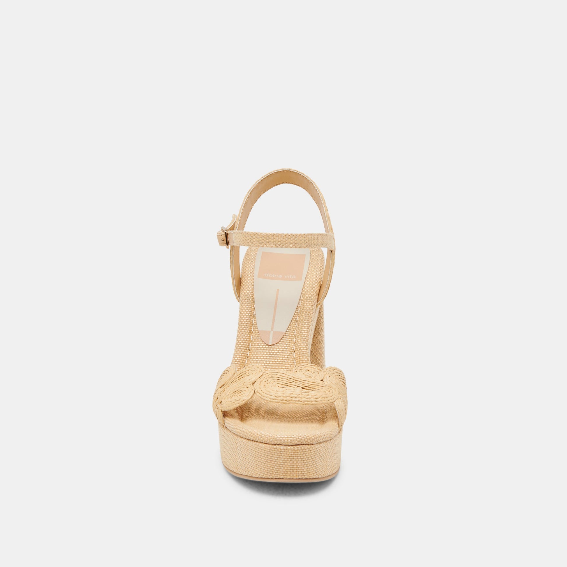 TINAYA HEELS LT NATURAL RAFFIA