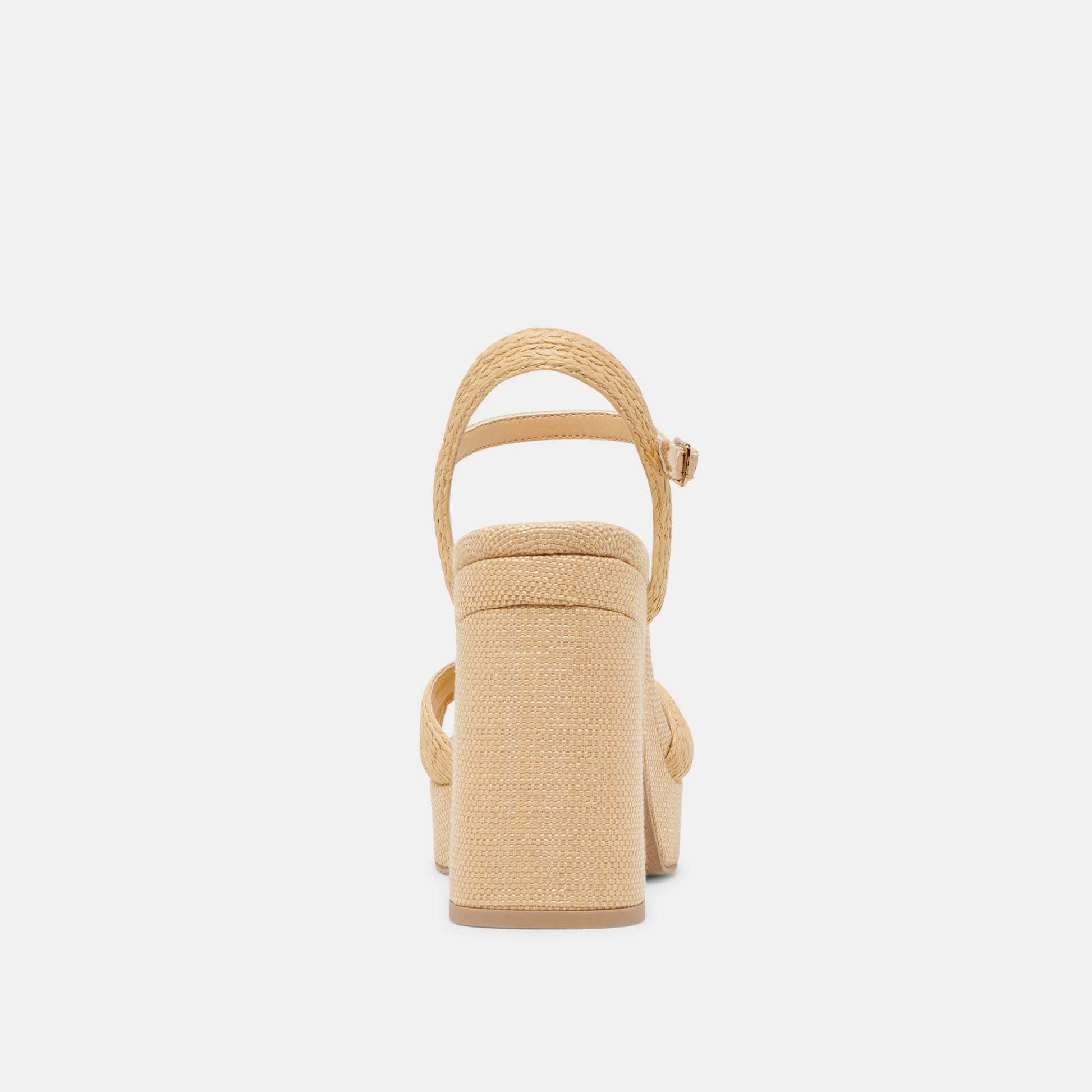 TINAYA HEELS LT NATURAL RAFFIA