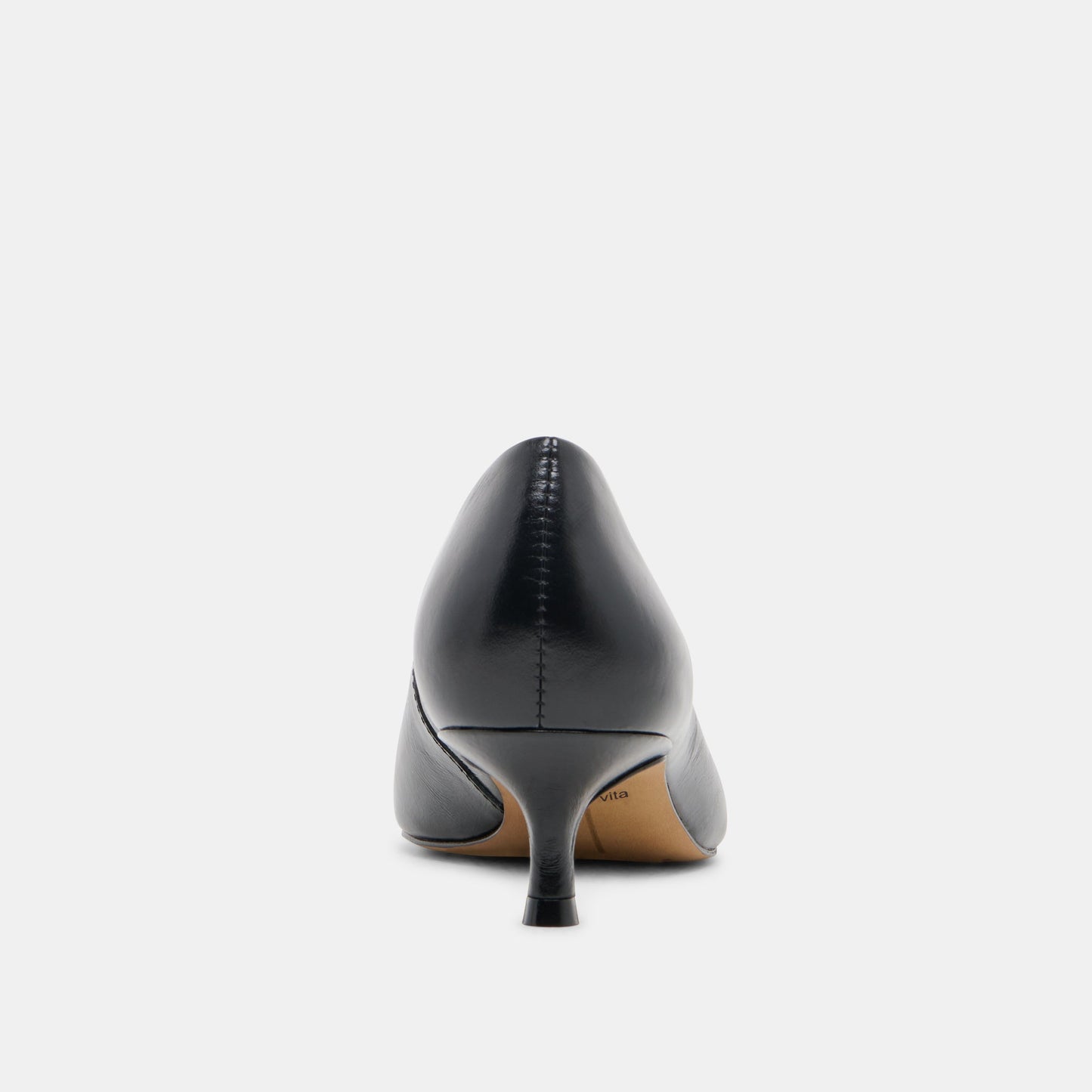 ALWYN HEELS MIDNIGHT CRINKLE PATENT