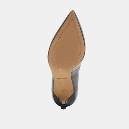 ALWYN HEELS MIDNIGHT CRINKLE PATENT