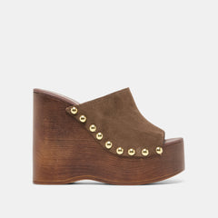 DK BROWN SUEDE