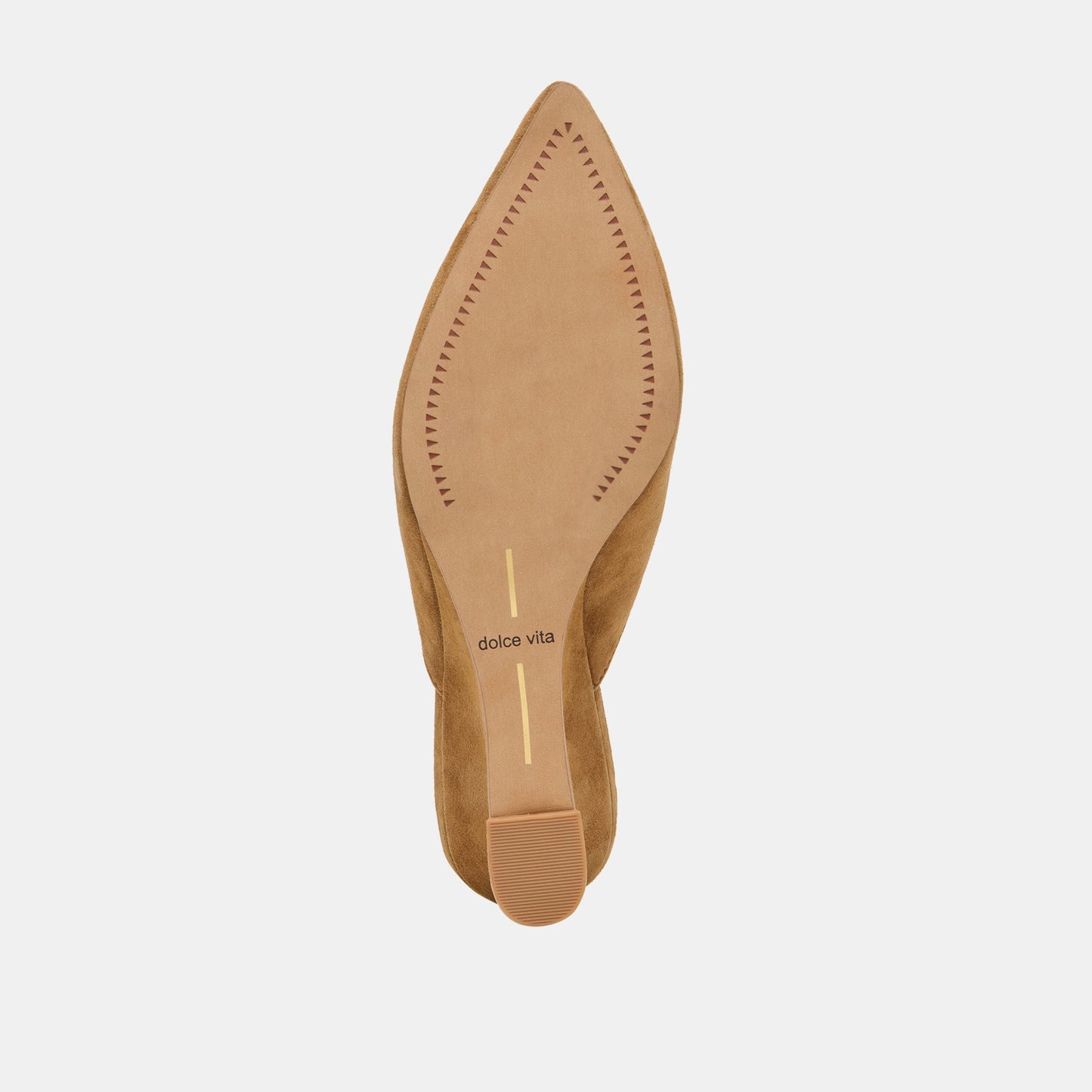 CAMY MULES COGNAC SUEDE