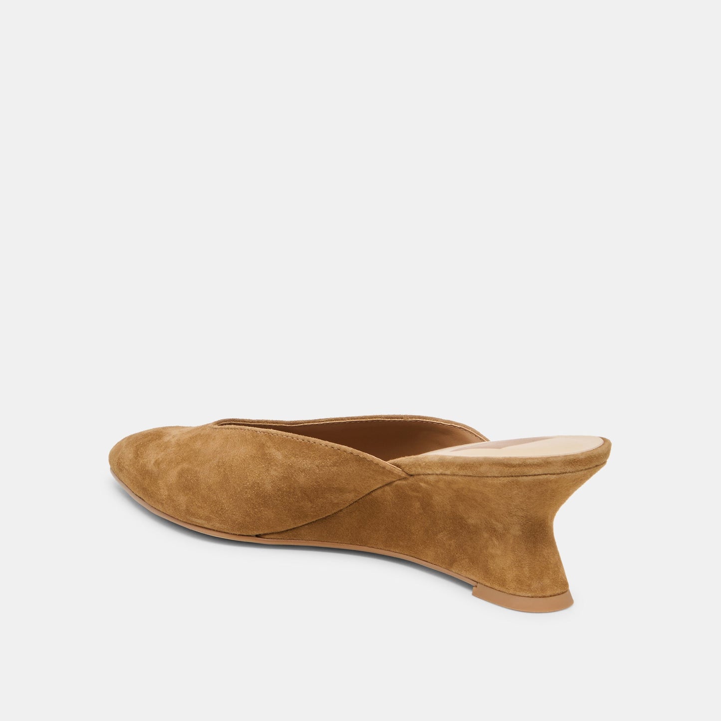 CAMY MULES COGNAC SUEDE