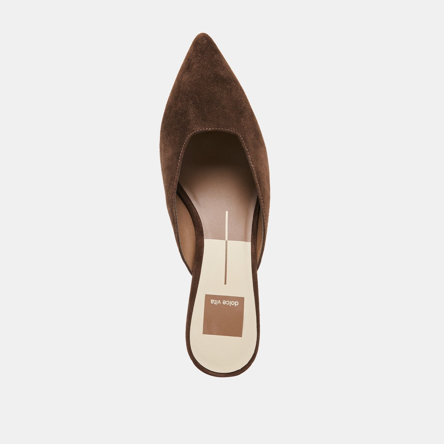 CAMY MULES DK BROWN SUEDE